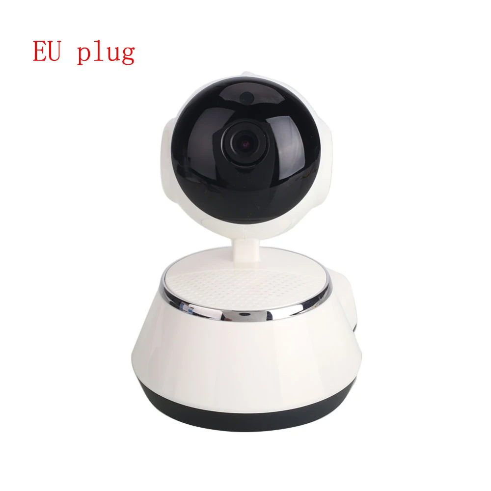 720 P HD Детские видеоняни Wi-Fi Беспроводной Smart Ночное видение маленьких Камера Audio Video Remote безопасности домашняя камера видеонаблюдения - Цвет: EU plug