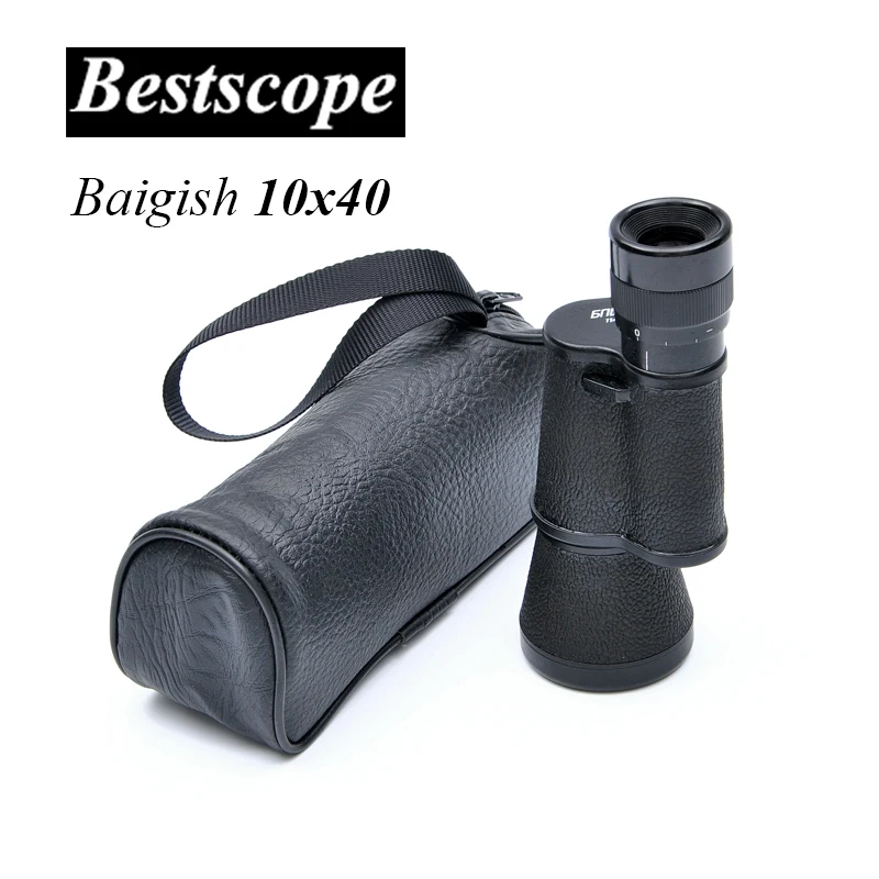 

Russian Baigish 10X40 Low Light Night Vision Monocular Telescope Military Mini Handle Sports Hunting Concert Scope Outdoor