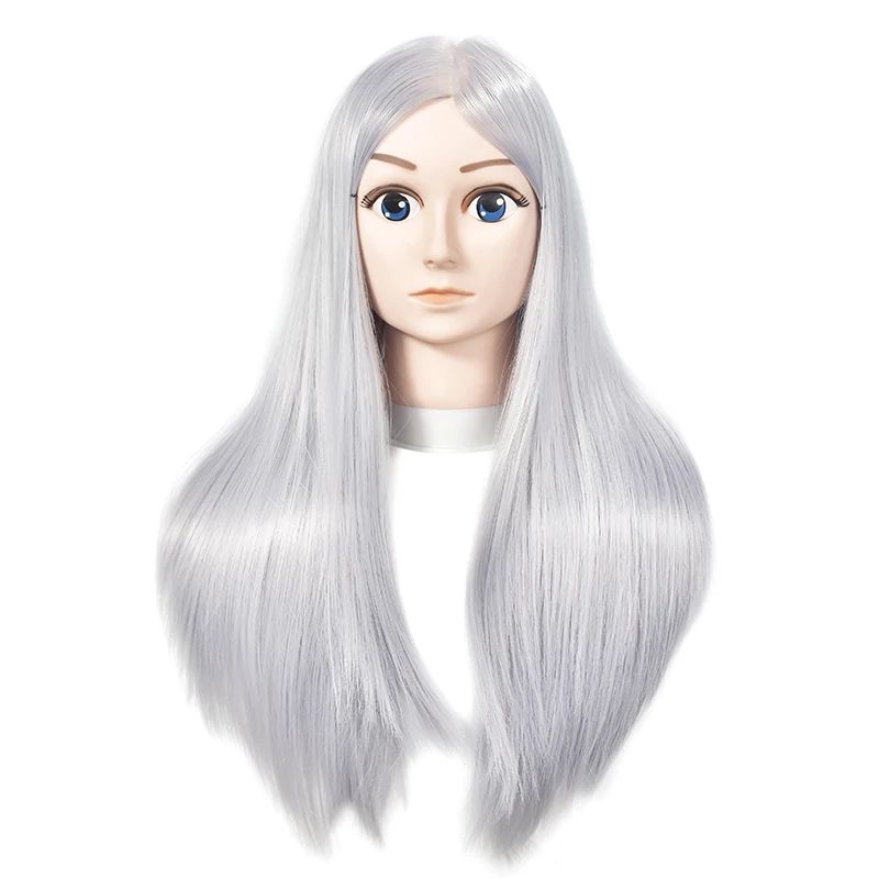 Комический манекен головы волос Манеки парикмахерские практики женские