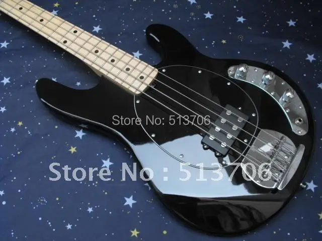 

Black 4 strings Electric Bass Guitar High Quality Free Shipping Wholesale from China
