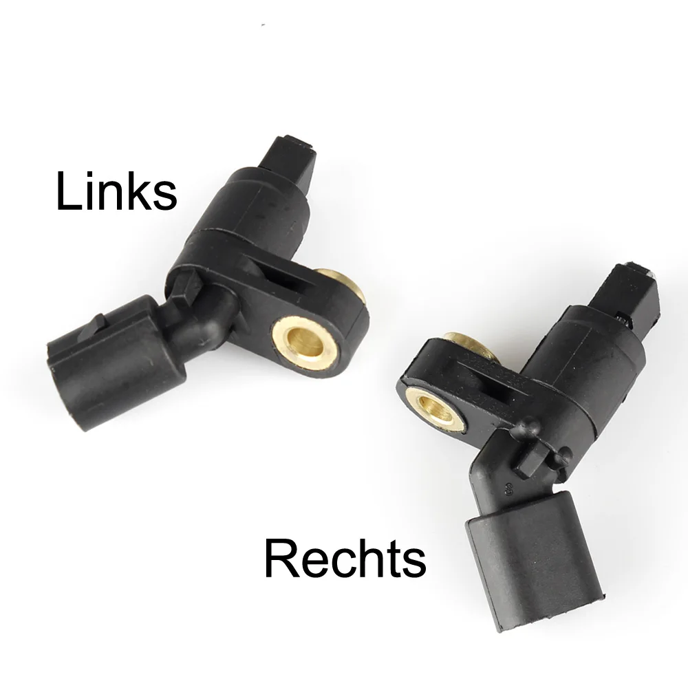 2x ABS Sensor Front L&R for VW Bora Caddy Polo Golf Lupo Beetle Passat Vento SKODAABS Sensor