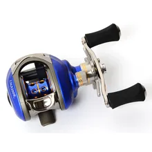 6,3: 1 высокоскоростная 11BB правая/левая приманка кастинговая катушка Приманка троллинговая катушка пресноводная/соленая вода baitcasing Рыболовная катушка металлическая шпуля