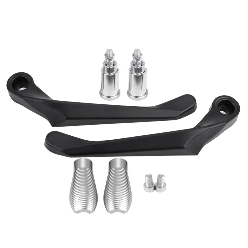 1 пара тормозных рычагов Сцепления Мотоцикла Защитите предохранитель случайного контакта руль 22 мм Серебристый антикоррозийный и водонепроницаемый универсальный