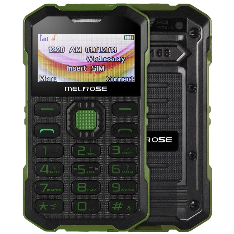 Original Melrose S2 Mini Phone With MP3 Camera Bluetooth Ultra-thin 1.7Inch Outdoor Shockproof Dustproof Phone