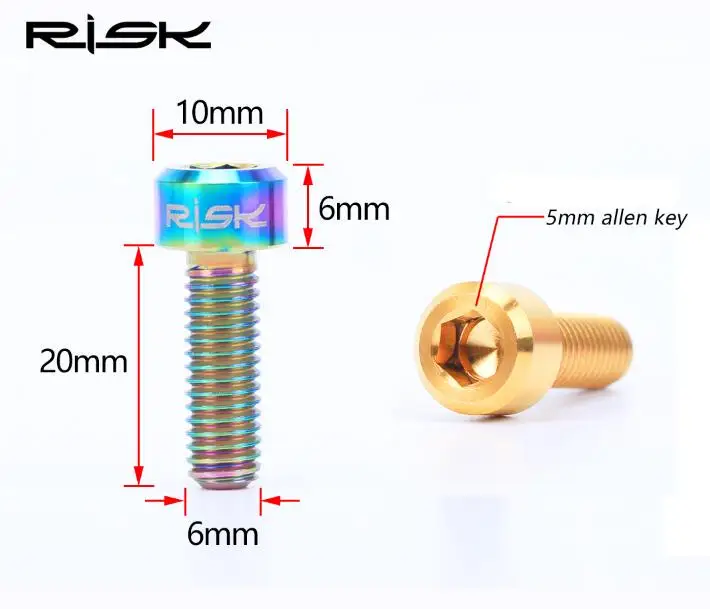 4 قطع m6x20mm التيتانيوم ti المسمار البراغي دراجة قرص الفرامل الفرجار محول جبل دراجة أجزاء 4 قطع m6x20mm التيتانيوم ti المسمار البراغي دراجة قرص الفرامل الفرجار محول جبل دراجة أجزاء
