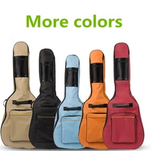 A prueba de agua 5 mm espesar 40 41 Guitar Bag Case más Color Guitarra Bass accesorios piezas de transporte funda de tela Oxford
