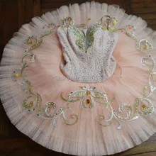 Новое поступление, балетная пачка на взрослого, профессиональная балетная пачка для девочек, розовые юбки-пачки для взрослых, 12 слоев тюля, кружева TutusBT9047