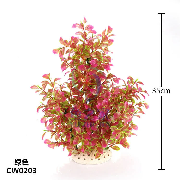 2pcs/lot * Wholesale aquarium supplies fish tank aquarium landscaping plastic simulation water grass CW22/CW10/CW02