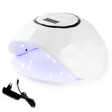 72 Вт УФ светодиодный Сушилка для ногтей лампа для быстрой сушки света авто датчик для ногтей отверждения машина для гель-лака и ногтей