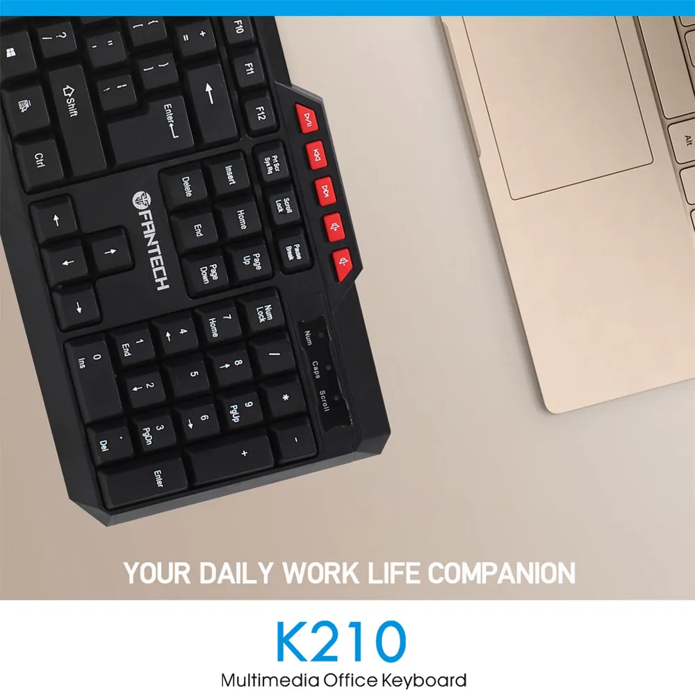 FANTECH K210 Multimedia Office Keyboad 14 FANTECH K210 Multimedia Office Keyboad 14