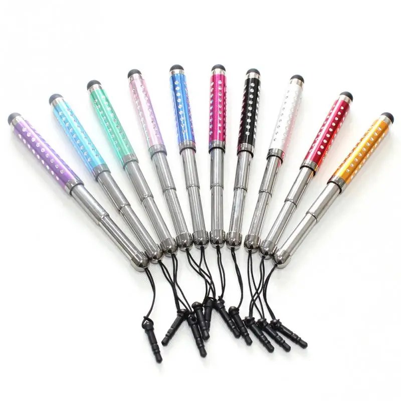 102 9mm Three Telescopic Capacitive Pen Stylus Pen Touch Screen Pen For