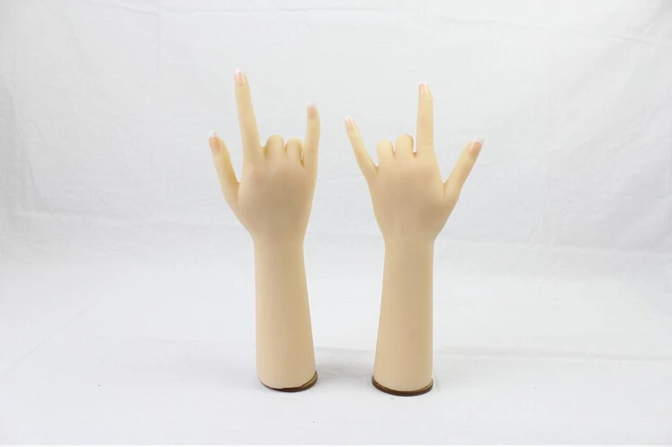 Solid Silicone Female Hands font b Sex b font font b Doll b font Real Skin