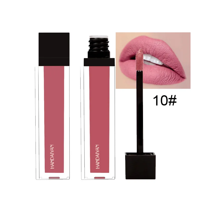 Hot Liquid Lipstick Metallic Glitter Waterproof Long Lasting Lip Gloss Cosmetics Shimmer Beauty Lips Makeup Matte Lipgloss SJ66 - Цвет: Сливовый