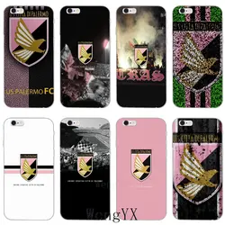 Футбол Палермо Fc тонкий ультра тонкий ТПУ мягкий чехол для iPhone 4 4S 5 5S 5c SE 6 6s 7 8 plus X XR XS Max