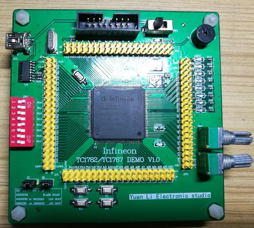 US $149.99 For Infineon TC1767 development board evaluation board
