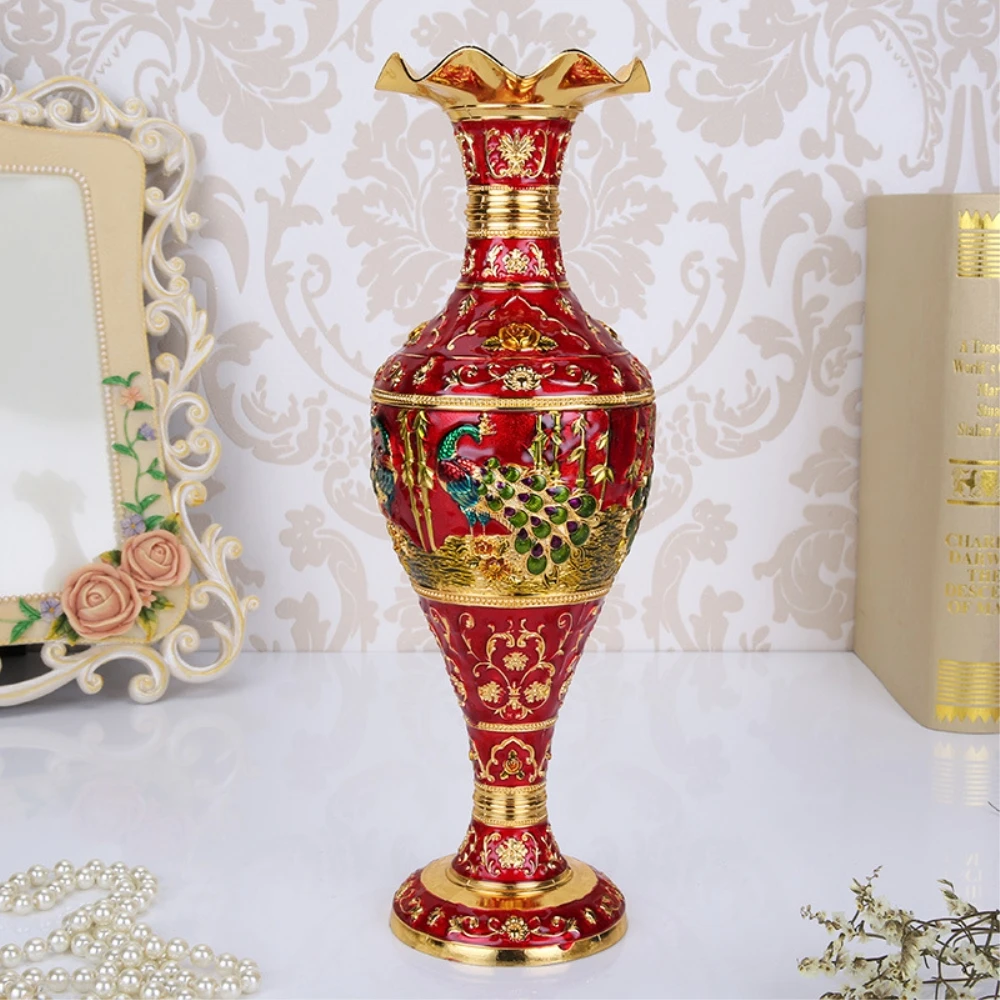 Металлические вазы для цветов Свадебные украшения цветочного горшка ...