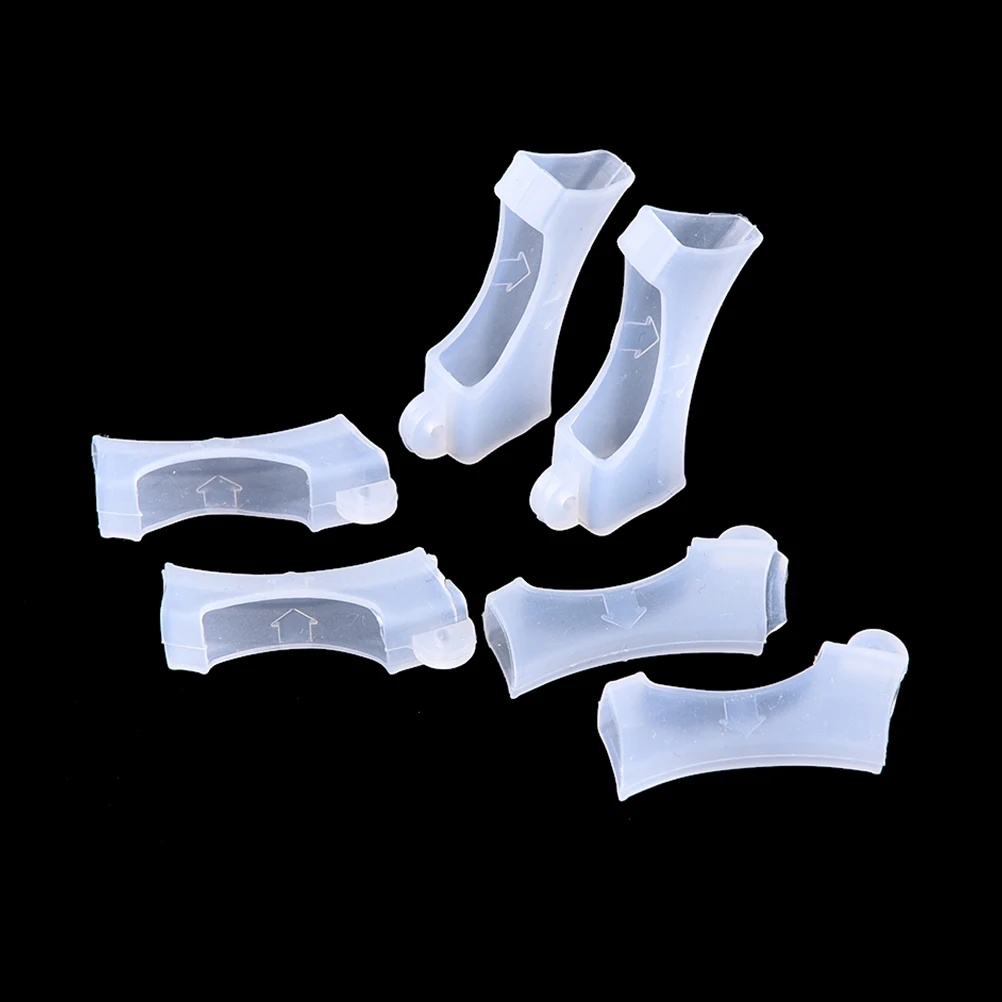 

1 Pair Silicone Sleeves Cover Holder Protector for BTE Hearing Aids Aid Protective