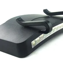 11LED клип ночного Рыбалка лампы светодиодные фары Аварийное освещение Рыбалка лампы без батареи