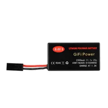 Tempo de Vôo longo 25C Reciclável de Alta Potência de 11.1 v 2300 mah LiPo Bateria Projetada para Parrot AR. o Drone 2.0 Quadcopter