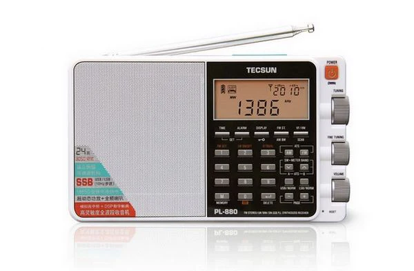 Tecsun PL880 FM радио Профессиональный FM MP3 Приемник