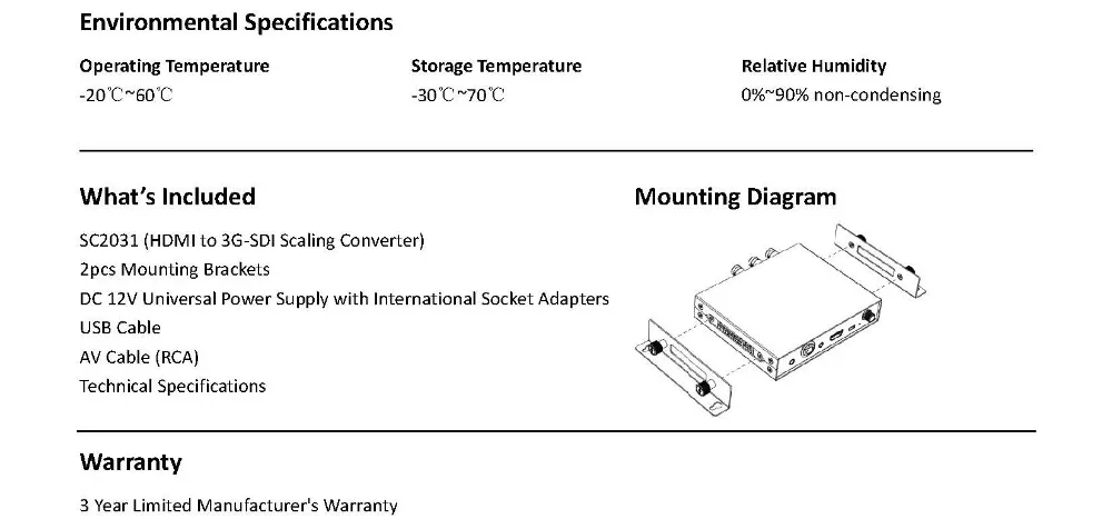 SC2031 Specification 3