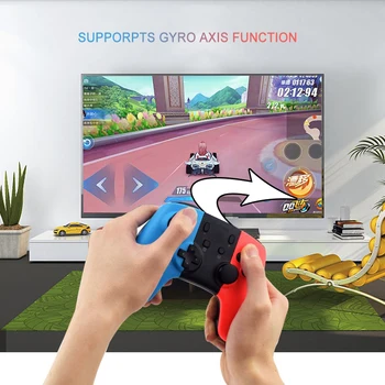 

2pcs new Wireless Bluetooth Game Controller for Nintend Switch Gamepad Games Joystick for Android Phone Joystick for PC