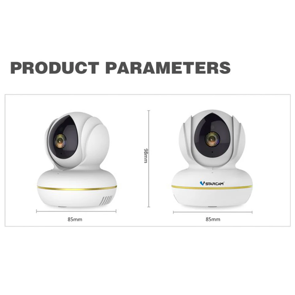 IP камера VStarcam C22S Wi Fi 1080P с функцией ночного видения|Камеры видеонаблюдения| |
