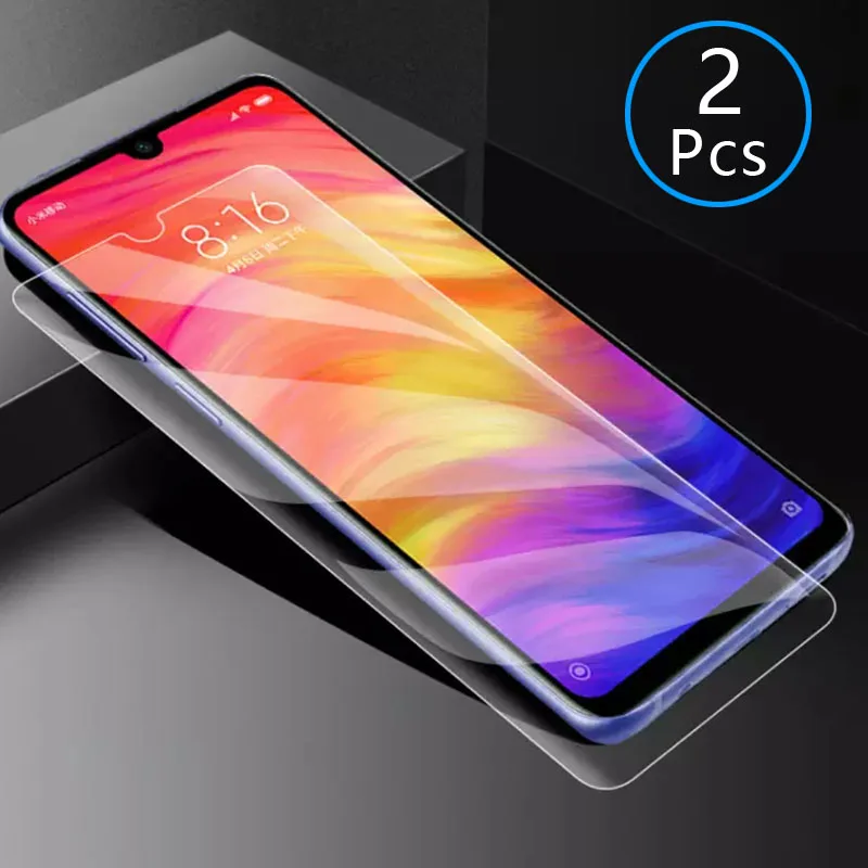 2 шт. закаленное стекло для redmi note 7 pro s2 Защитное экрана защита телефона Tremp xiaomi ksiomi