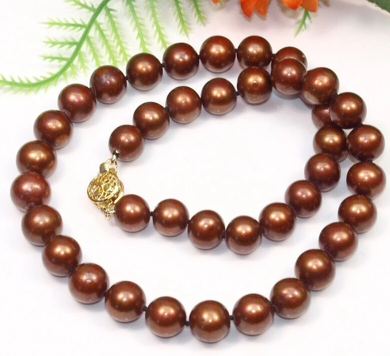 Huij 004907 AA 11-12mm Wit Zwart Roze Geel Verse Water Akoya Parel Ketting