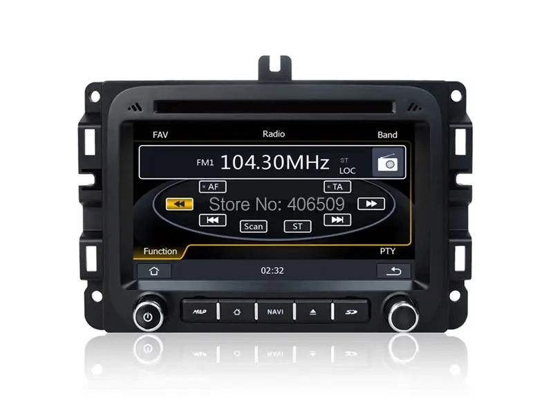Hea Unit Auto Radio Car DVD Player for Dodge RAM 1500 2014 2015 with