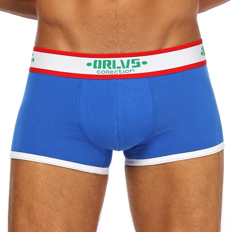 ORLVS боксеры мужское нижнее белье Cueca Masculina хлопок Vete мужские t Homme Слип пенис
