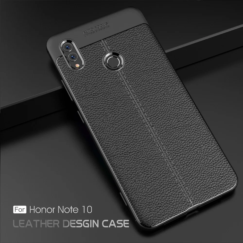 For Huawei Honor Note 10 Case Honor Note10 Cover Litchi