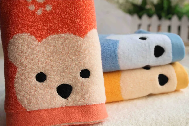 Buy Hot selling Cartoon Bear Face Towel 100 Cotton