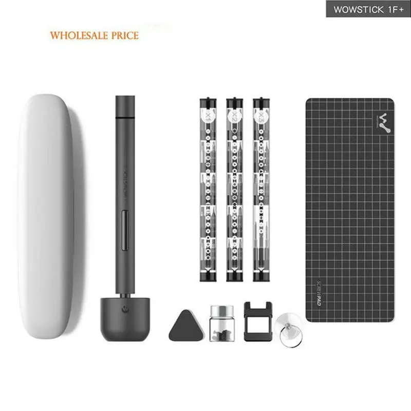 Новейшая миниатюрная литиевая электрическая отвертка Wowstick 1FS 1F Pro Plus корпус из