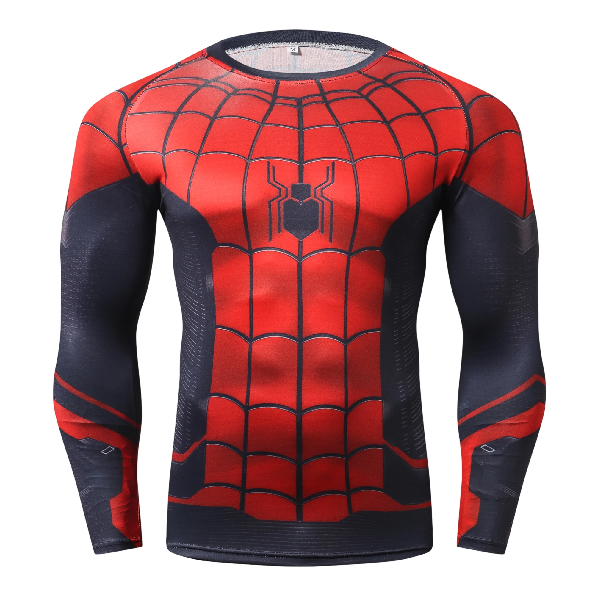 Goede Spider Man Ver Van Huis 3D Bedrukte T shirts Mannen Compressie Shirts Raglanmouwen 2019 Korte Mouwen Cosplay Kostuum Tops mannelijke