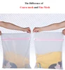 1PCS Home Using Dirty Clothes Washing Laundry Bag Bra Underwear Clothes Wash Laundry Bags Protecter Coarse Fine Mesh Wash Bag 4