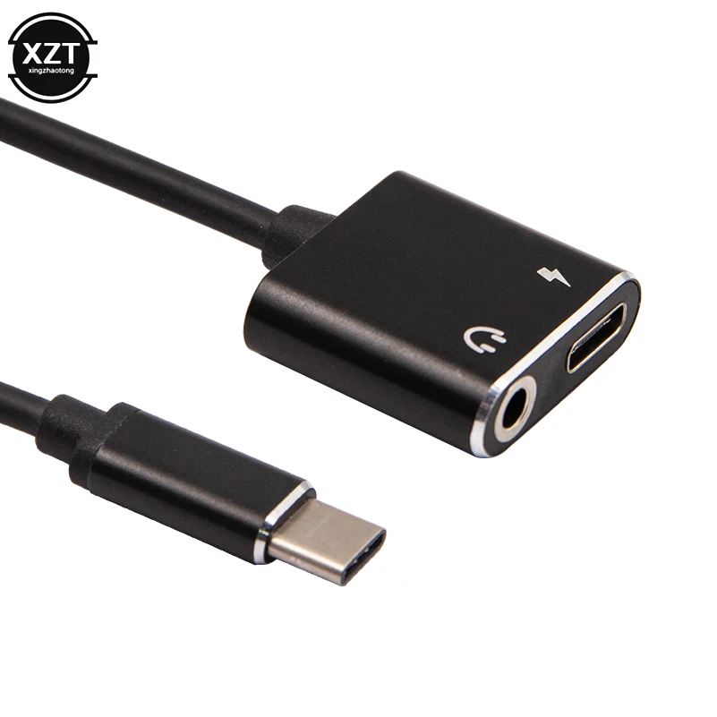 Горячий USB Тип C до 3 5 мм aux адаптер зарядный c jack конвертер для Huawei P20 Xiaomi 6 8|Кабели