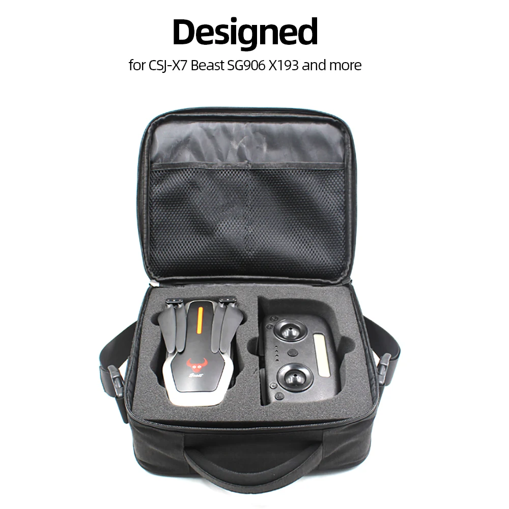 

High Quality RC Drone Backpack Carrying Case Box Drone Storage Bag for CSJ-X7 Beast SG906 X193 RC Quadcopter RC Parts