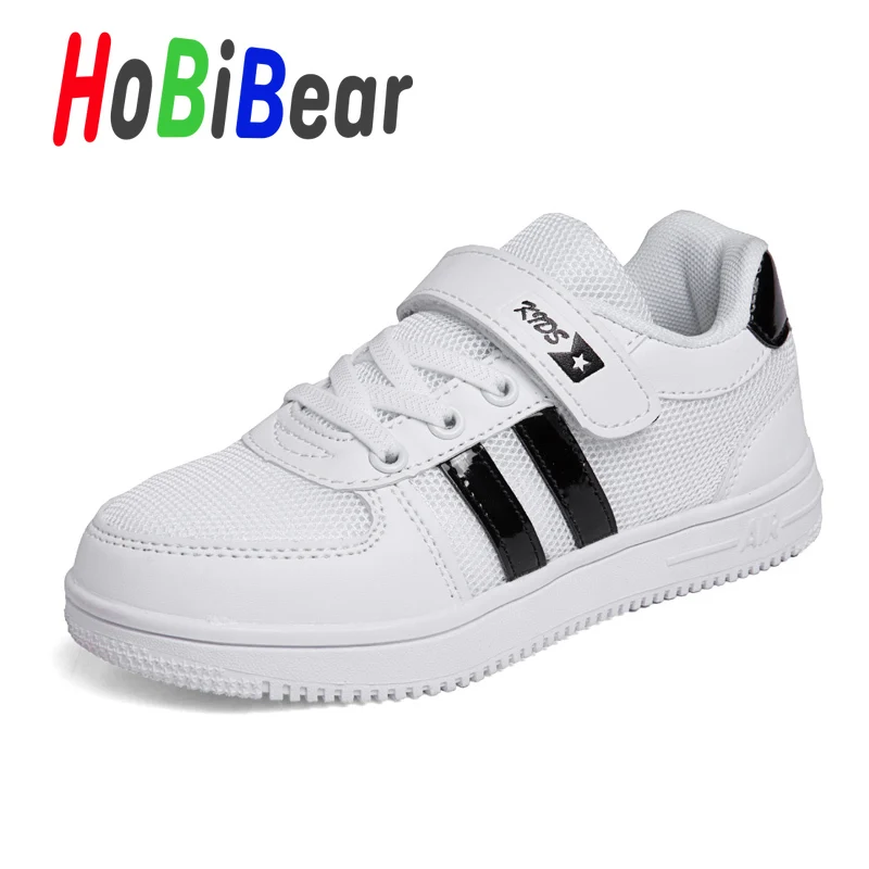 

2019 Fashion Shoes For Boy White Youth Boys Casual Shoes Summer Big Boy Flats Sneakers Brand Children Boys Casual School Shoes