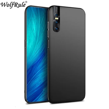 Перейти на Алиэкспресс и купить Чехол Wolfrule для Vivo V15 Pro, Стильный Ультратонкий матовый чехол из гладкой кожи для Vivo V15 Pro, чехол для Vivo V15 Pro