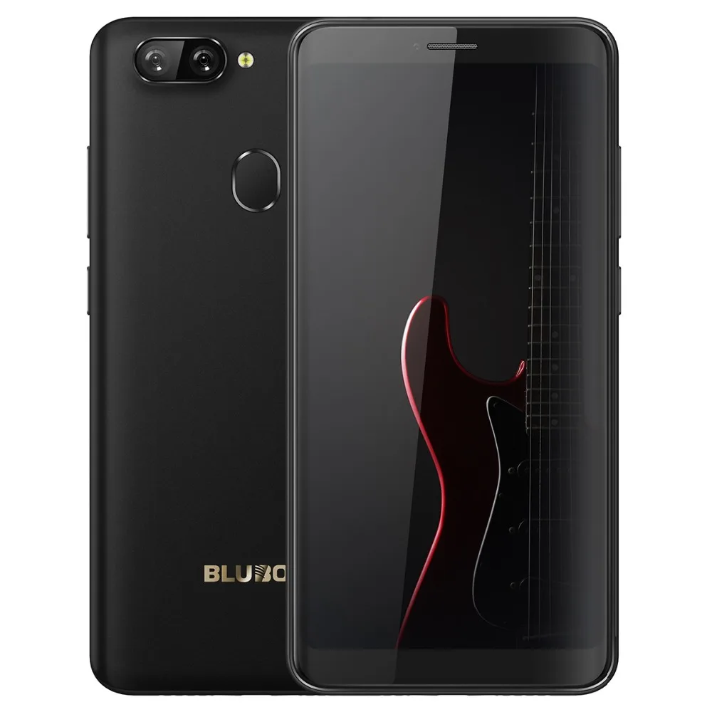 Bluboo D6 смартфон с 5 дюймовым дисплеем ОЗУ 2 Гб ПЗУ 16 ГБ 2700 мАч 3G WCDMA двумя сим картами