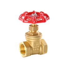 1/" DN15 DN20 DN25 DN 32 DN40 задвижка латунная внутренняя резьба латунные задвижки со стальным маховиком полный порт для сантехники