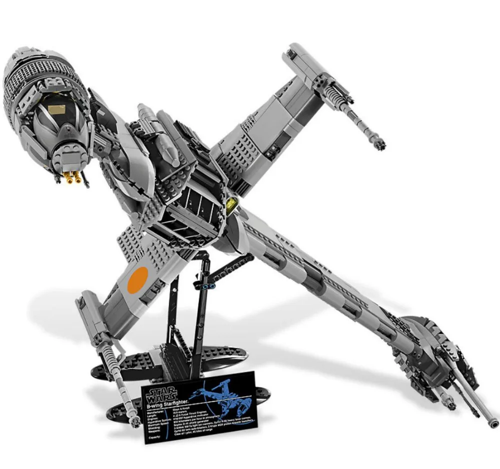 

Star 05045 Wars The B wing fighter Set compatible legoing 10227 Building Blocks Bricks Funny Toys