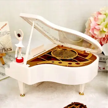 

Classical Gift Exquisite Piano Music Box Dancer Ballet Dancing Ballerina Musical Toy Home Decor Music Boxes