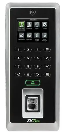 

English Version SilkID sensor to prevent false fingerprints F21 fingerprint access control time attendance with Software