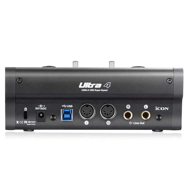 Оригинальная внешняя звуковая карта ICON Ultra 4 USB3.0 2 в 1/2 выход USB интерфейс записи 2*2