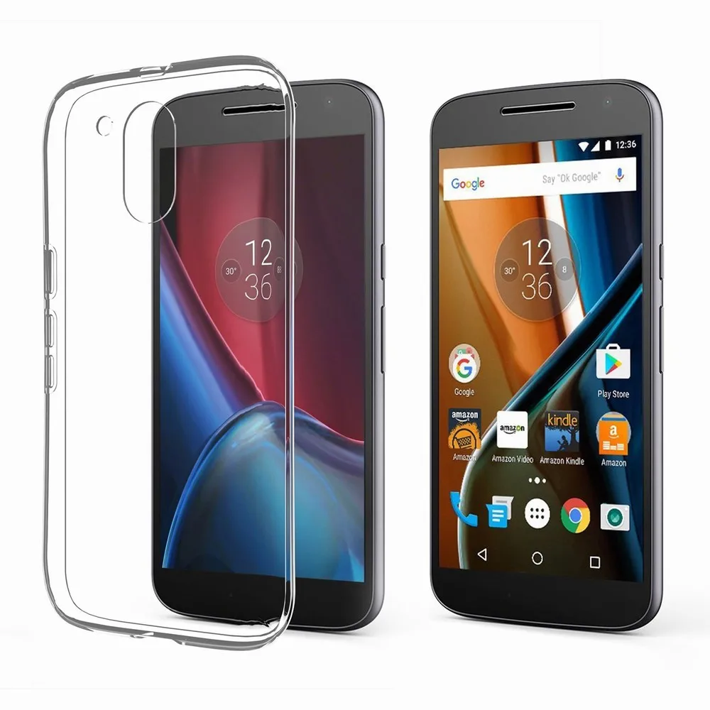 

For Motorola Moto G4 Plus 2016 4th Generation Soft TPU Transparent Slim Protector Case Clear Back Cover Mobile Phone Accessories