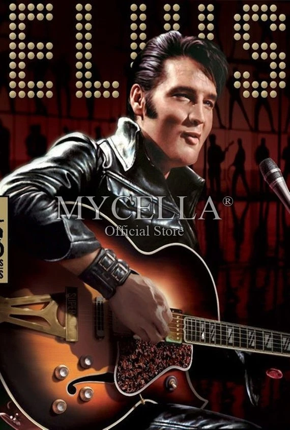 

Square Diamond Embroidery,Elvis Presley Portrait Full,5D,DIY Diamond Painting,Cross Stitch,Diamond Mosaic Paintings Home Decor