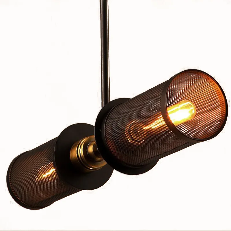

Vintage Pendant Light Nordic Porous Loft E27 LED Iron Etching Lampshade Bar Restaurant Lamp Creativity Style Rust Pendant Lamp
