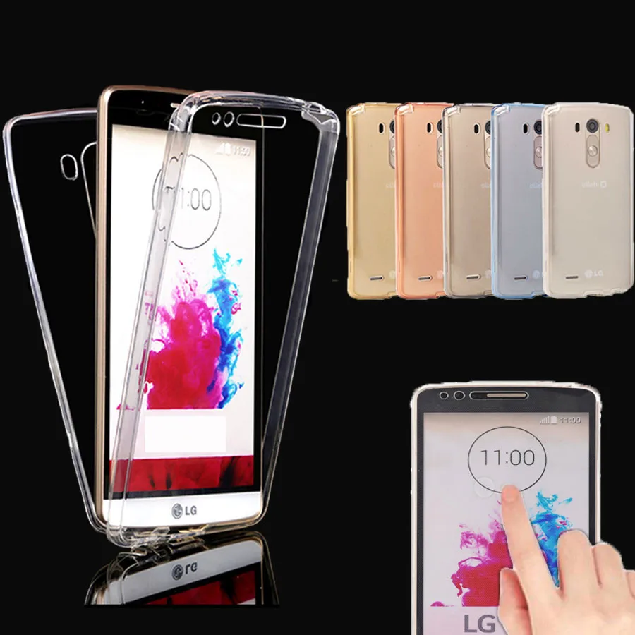 G5/g4 для LG G5 G4 чехол мягкий 360 ТПУ полноразмерный защитный кристально прозрачный